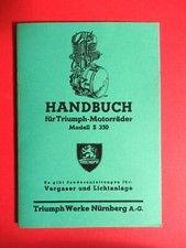 TWN Triumph S 350 Handbuch