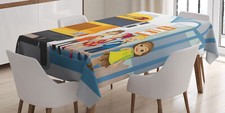 Schulbus tischdecke little - schulbus,
