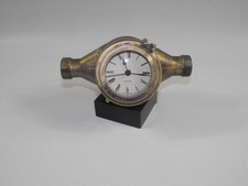 alte Uhr Wasserzähler Messing