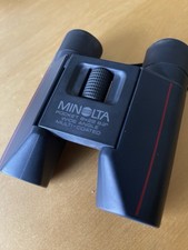 Minolta Pocket 8x22 8.2° Fernglas – Weitwinkel – mit originalem Lederetui