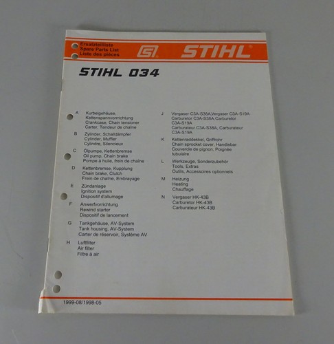 Teilekatalog ersatzteilliste - /,