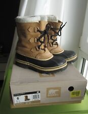 ★ SOREL YOUTH CARIBOU - Snowboot/Winterstiefel für Kinder/Jugend Gr. 6/ EU 38 ★