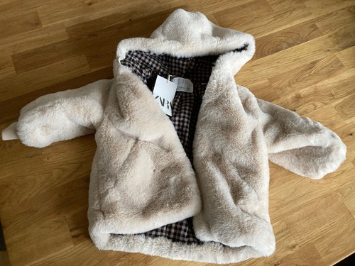 Flauschige mädchen jacke - jacke, von