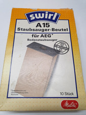 Swirl, Melitta, Staubsaugerbeutel A 15 f. AEG Bodenstaubsauger, Vampyr usw. 7 St