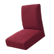 Stretch Stuhl Sitzbezug Bar Theke Hocker Stuhlbezug für Party Weinrot