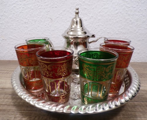 Orientalischer teeservice - orientalischer,
