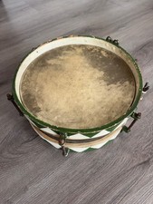 Alte histrorische Trommel Marschtrommel Blechtrommel Weihnachtsdekoration 