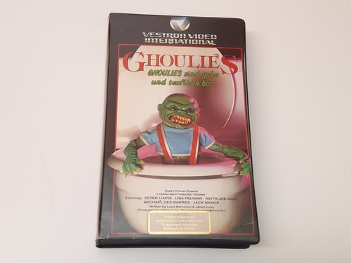 Ghoulies 1984 vhs - 1984, pal