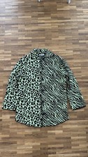 Zara Strickjacke Animal Print