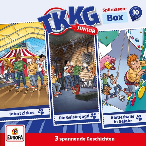 Tkkg junior spürnasen box - tkkg, spürnasen-box