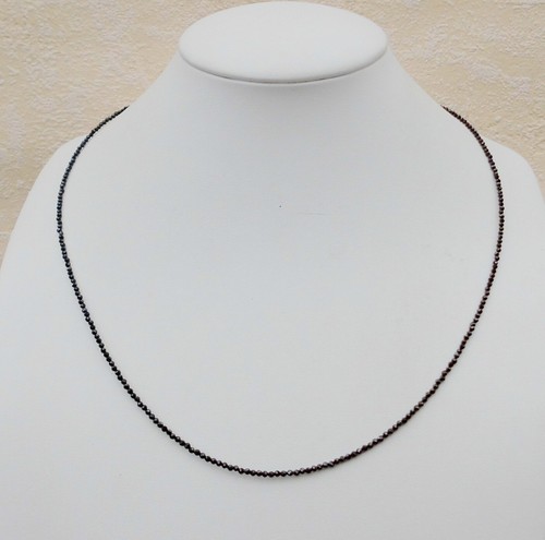 Edelsteinkette schw spinell - edelsteinkette, schw.