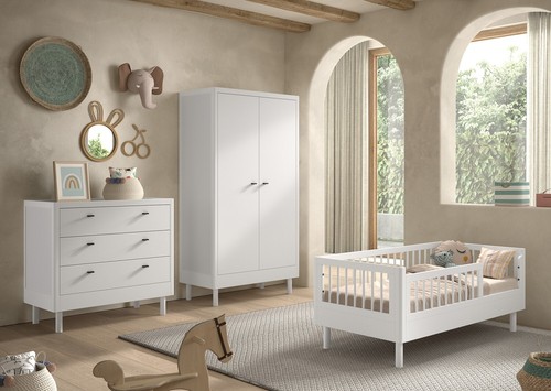 Set juniorbett wickelkommode - set,