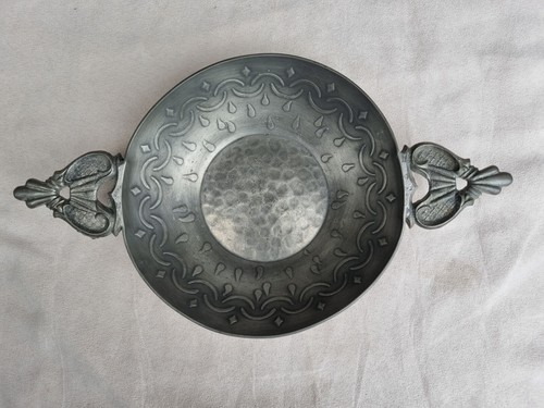 Kleine zinn schale mit - schale,