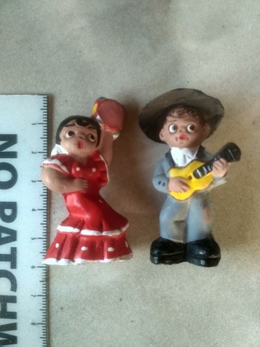 Vintage terrakotta figuren - vintage,