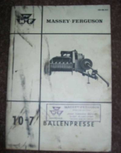 Massey ferguson ballenpresse - massey,