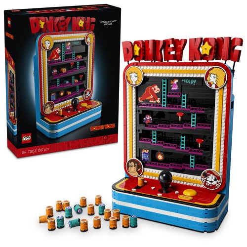 Lego donkey kong arcade - donkey,
