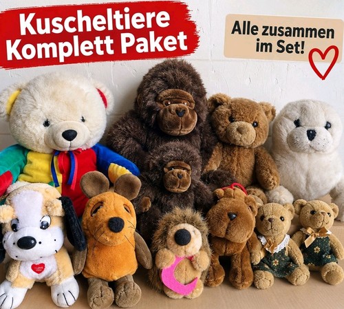 Kuscheltier paket sammlung - kuscheltier,