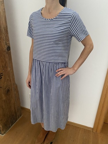 Italy kleid streifen gestreift - streifen,