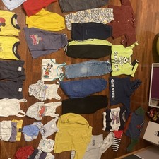 Kinderbett Größe 116 junge Markenklamotten Vintage 30 Teile