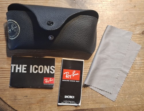 Schwarzes ray ban brillen etui - ray-ban,