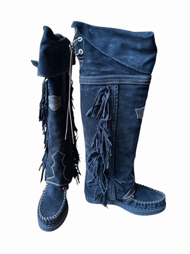 Vaquero fransen wildleder - el,