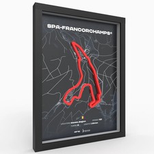 3D Poster Spa-Francorchamps