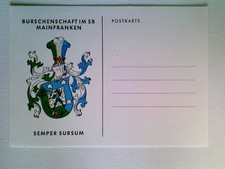 Couleurkarte, Burschenschaft