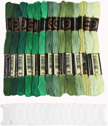 Stickgarn set farben - stickgarn,
