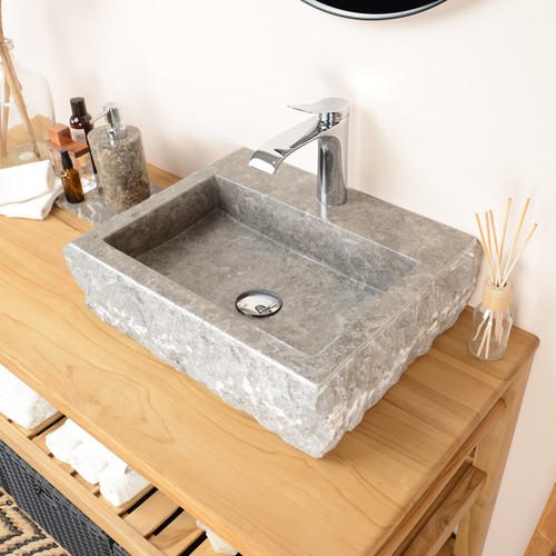 Marmor naturstein waschbecken - marmor, naturstein-waschbecken