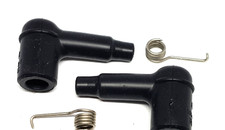 2x Zündkerzenstecker für STIHL  MS 261, 271, 291 (Nr. 2) mit Federn
