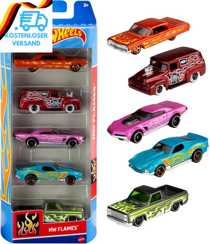 Hot wheels autos set 5er - autos,