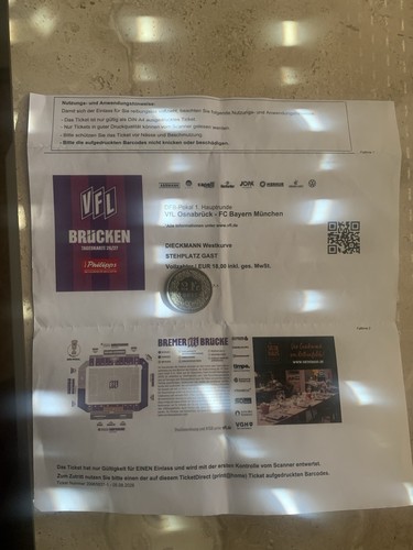 Print home sammler - print@home, ticket