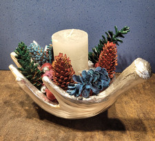 Geweihschale Weihnachtsdeko