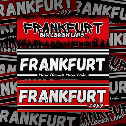 300x frankfurt aufkleber - frankfurt, aufkleber/