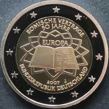 2 Euro Gedenkmünze PP / BRD