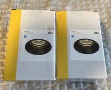 Deckeneinbauleuchte SLV 1000252 matt black/2Stk. Set