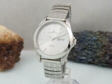 DUGENA MATIC WR 100 Saphirglas Automatik Herrenuhr Day Date Ø ca. 39 mm