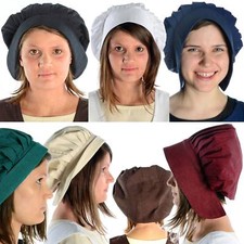 Mittelalter Haube Lunete aus