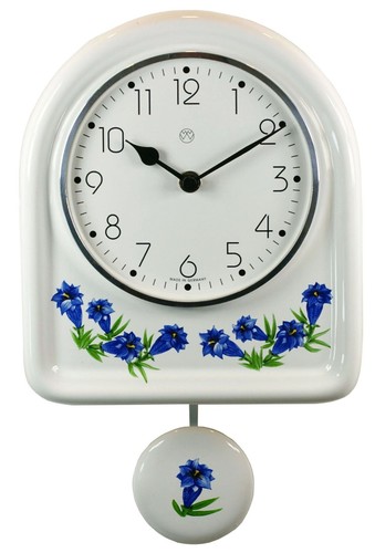 Pendeluhr küchenuhr enzian - ,