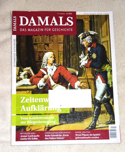 Zeitschrift damals magazin - damals,