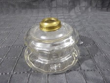 Petroleumlampe Glas Bassin