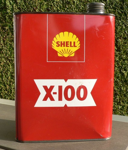 öldose blechdose shell 100 - Öldose,, x-100