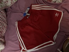 Adidas Shorts Rot Größe