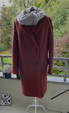 lässiger Closed Wollmantel Gr. M / Gr. 40, schokobraun