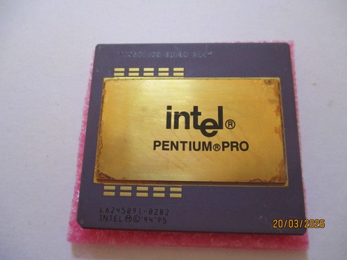 Retro cpu intel pentium - intel,