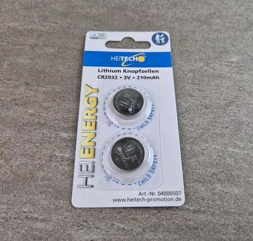 Knopfzellen cr2032 lithium - knopfzellen,