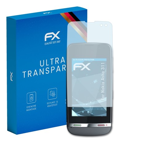 Atfolix displayschutzfolie - atfolix, 3x