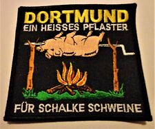 Dortmund Aufnäher + HEISSES... + Fan Weste Kutte Patch Sammler Stadion kein Pin