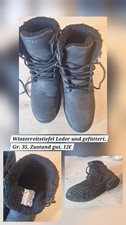 Winterreitstiefel Leder und