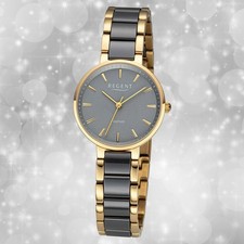 Armbanduhr Keramik gold